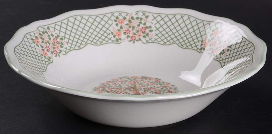 Belle Fleur Coupe Cereal Bowl by Sango-1