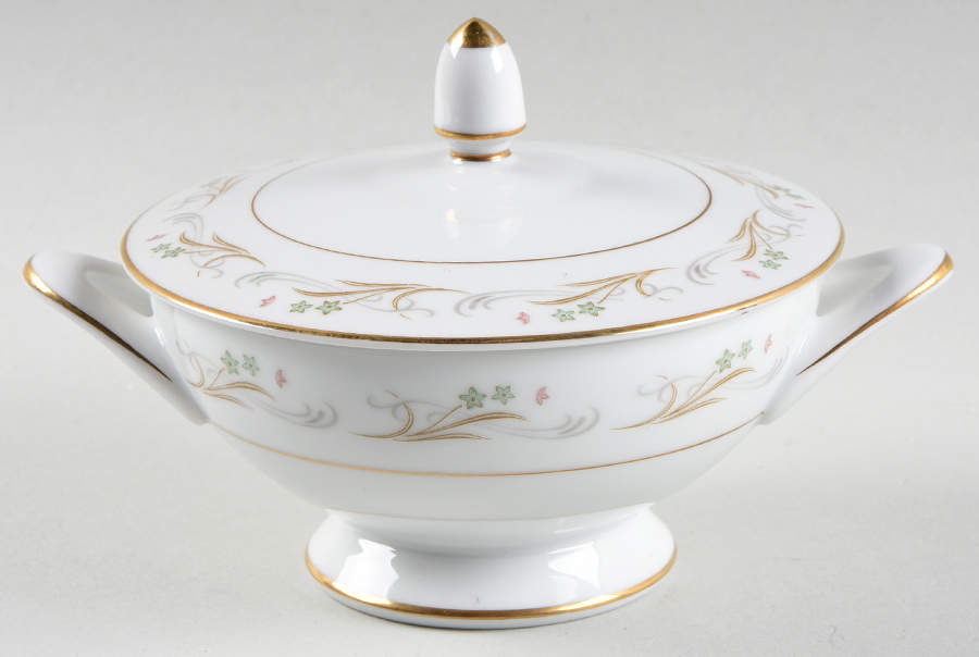 Belaire Sugar Bowl & Lid by Sango-1