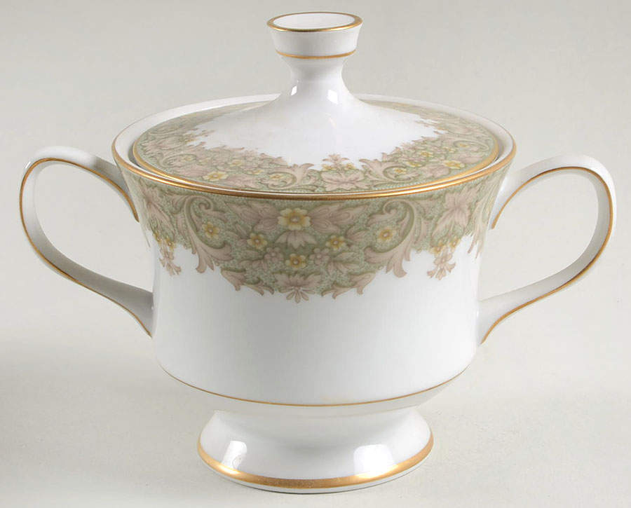 Bergen Sugar Bowl & Lid by Sango-1