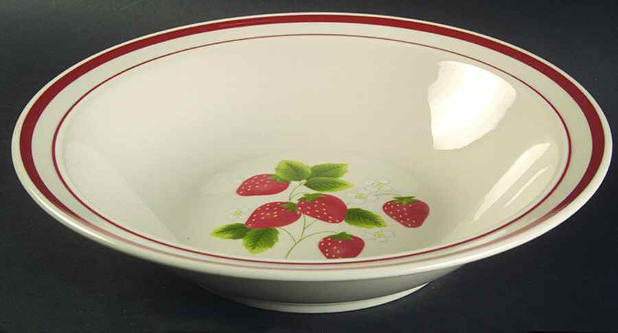 Berries 9" Round Vegetable Bowl by Sango-1