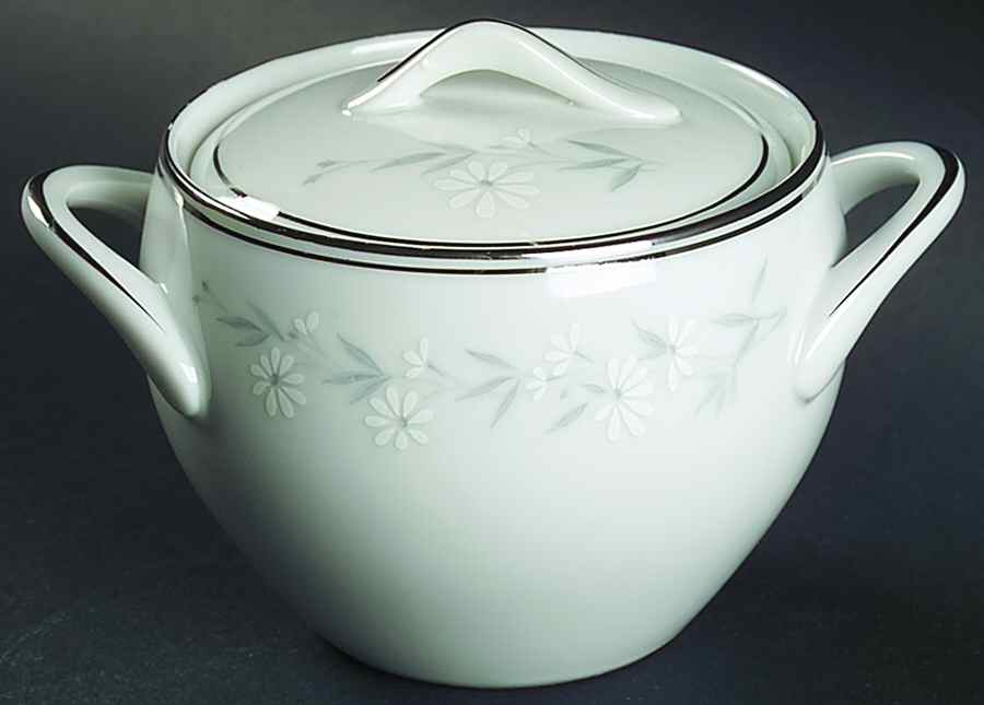 Bettina Sugar Bowl & Lid by Sango-1