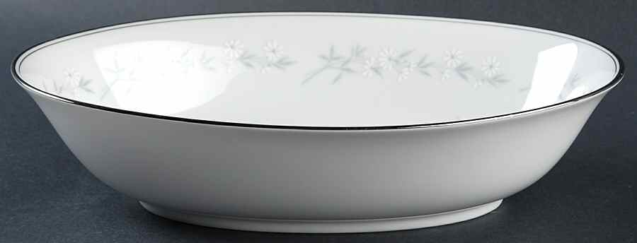 Bettina 10" Oval Vegetable Bowl by Sango-1