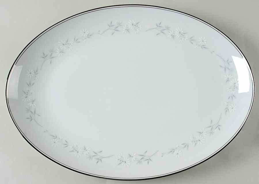 Bettina 16" Oval Serving Platter by Sango-1