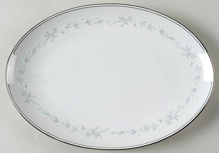Bettina 12" Oval Serving Platter by Sango-1