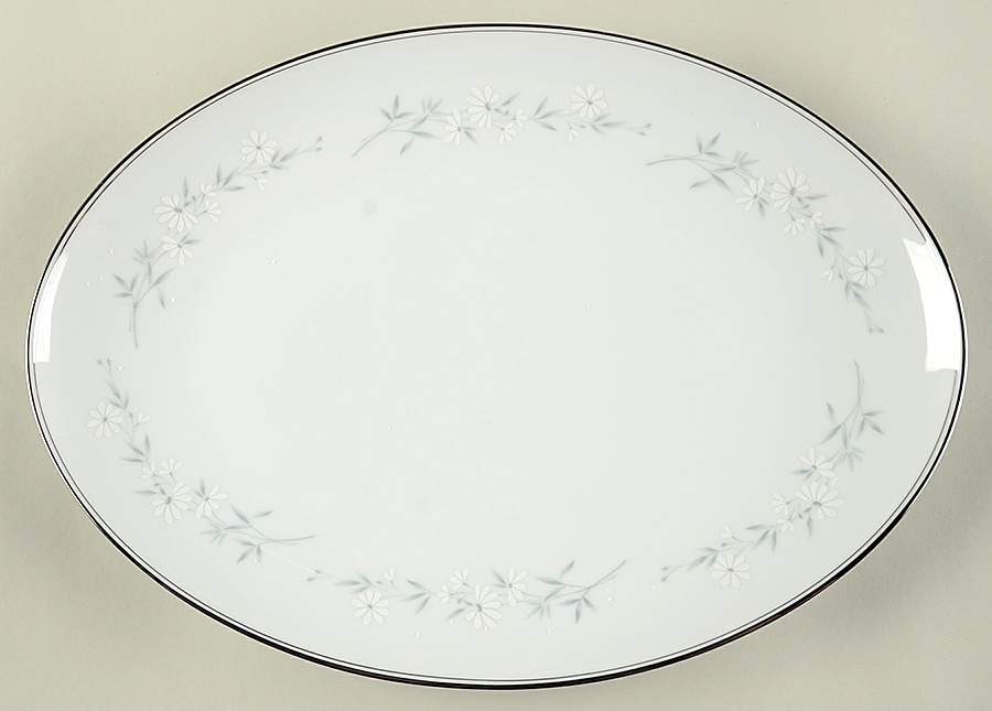 Bettina 14" Oval Serving Platter by Sango-1