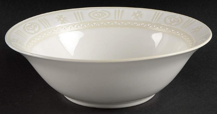 Biscayne 9" Round Vegetable Bowl by Sango-1