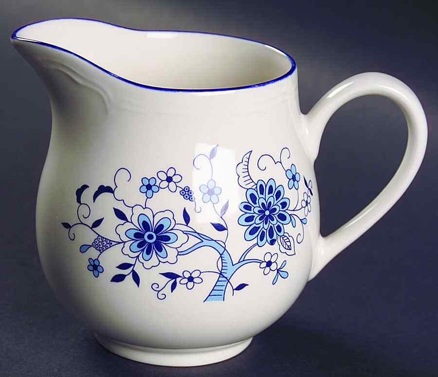 Blue Classic Creamer by Sango-1