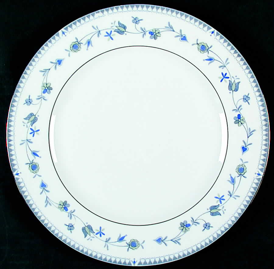Blue Chalet Dinner Plate by Sango-1