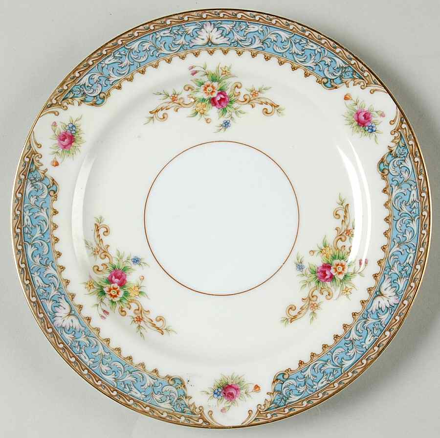Blue Dawn Bread & Butter Plate by Sango-1