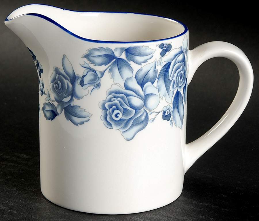 Blue Damask Creamer by Sango-1