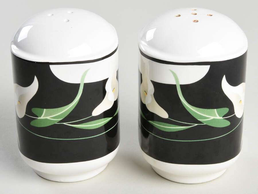 Black Fantasy Salt & Pepper Set by Sango-1