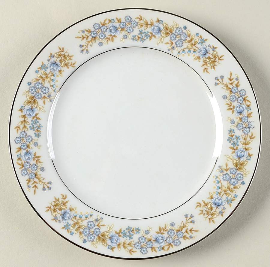 Blue Heaven Salad Plate by Sango-1