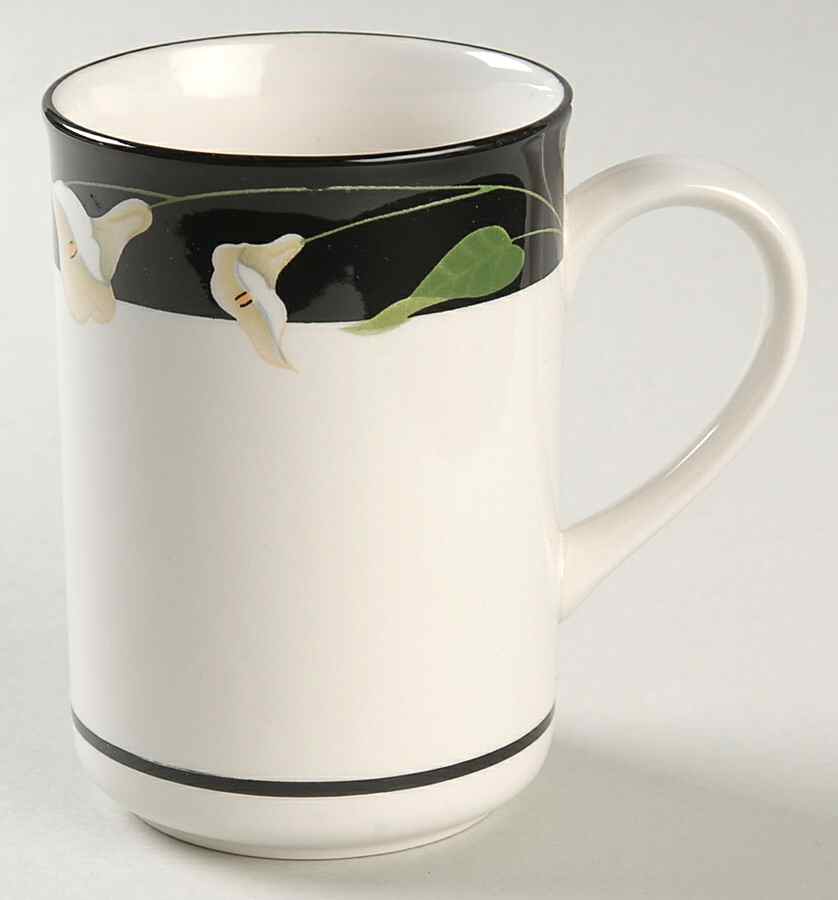 Black Lilies (Buffet) Mug by Sango-1