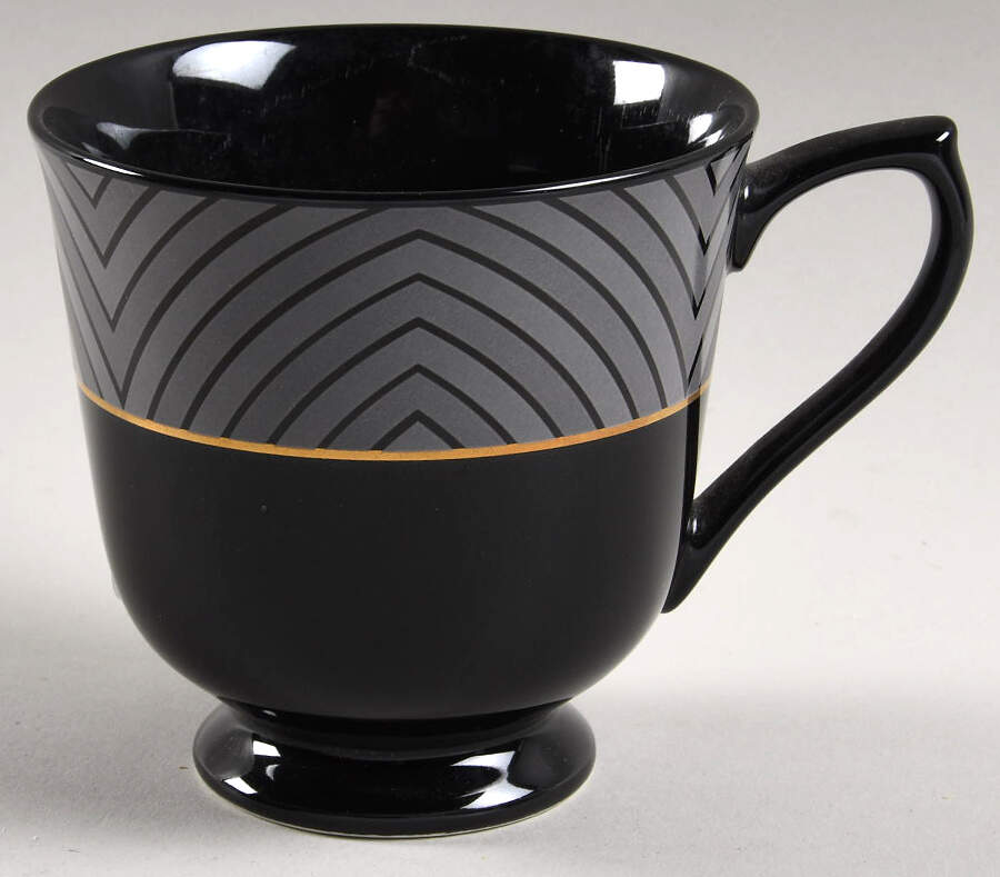 Black Magic Footed Cup by Sango-1