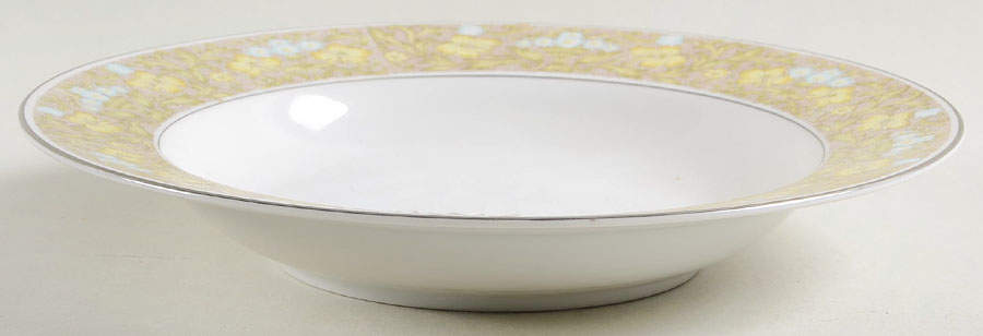 Blue Ridge Rim Soup Bowl by Sango-1