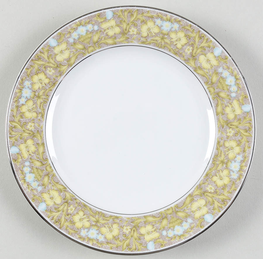 Blue Ridge Bread & Butter Plate by Sango-1