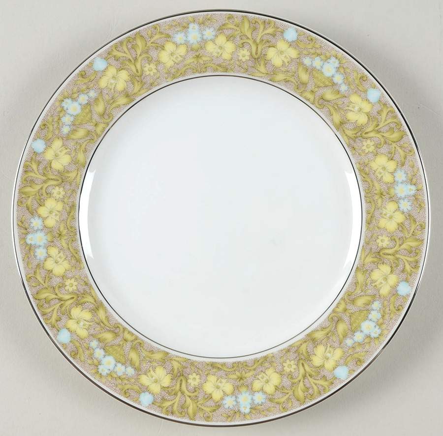 Blue Ridge Salad Plate by Sango-1