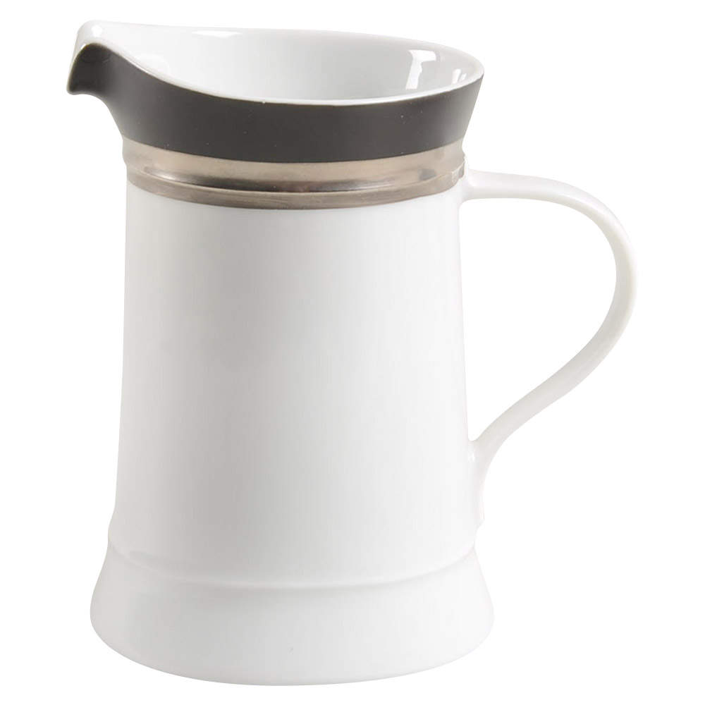 Black Satin Creamer by Sango-1
