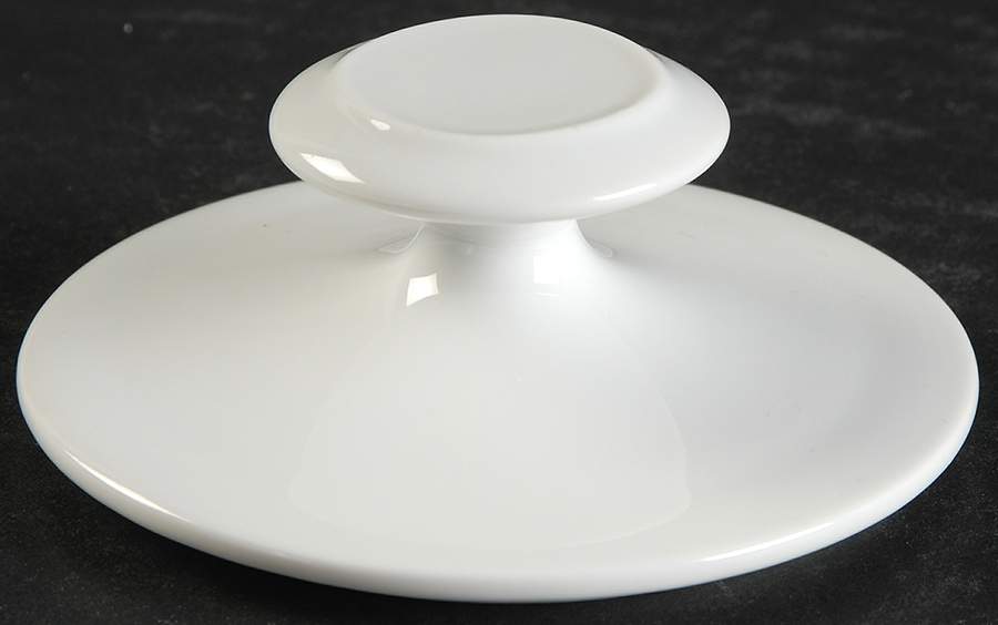 Black Satin Lid for Sugar Bowl by Sango-1