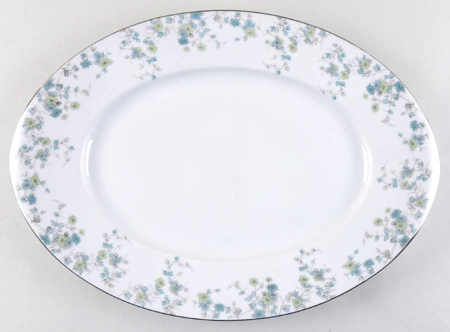 Bon Aire 16" Oval Serving Platter by Sango-1