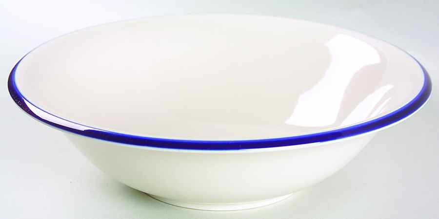Bouquet Blue 9" Round Vegetable Bowl by Sango-1