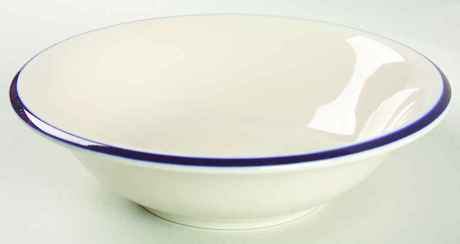 Bouquet Blue Coupe Cereal Bowl by Sango-1