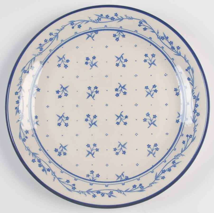 Bouquet Blue 12" Chop Plate (Round Platter) by Sango-1