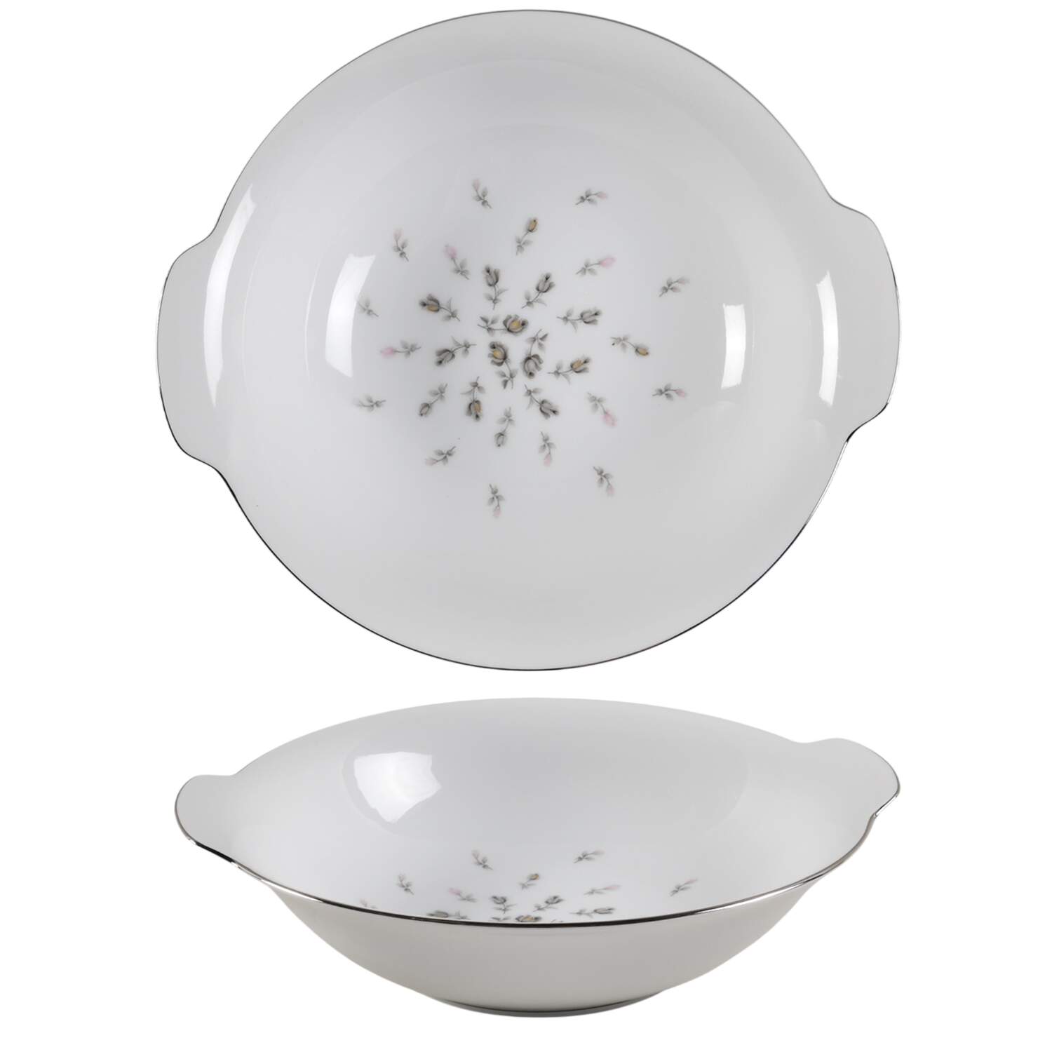 Boutonniere 9" Round Vegetable Bowl by Sango-1