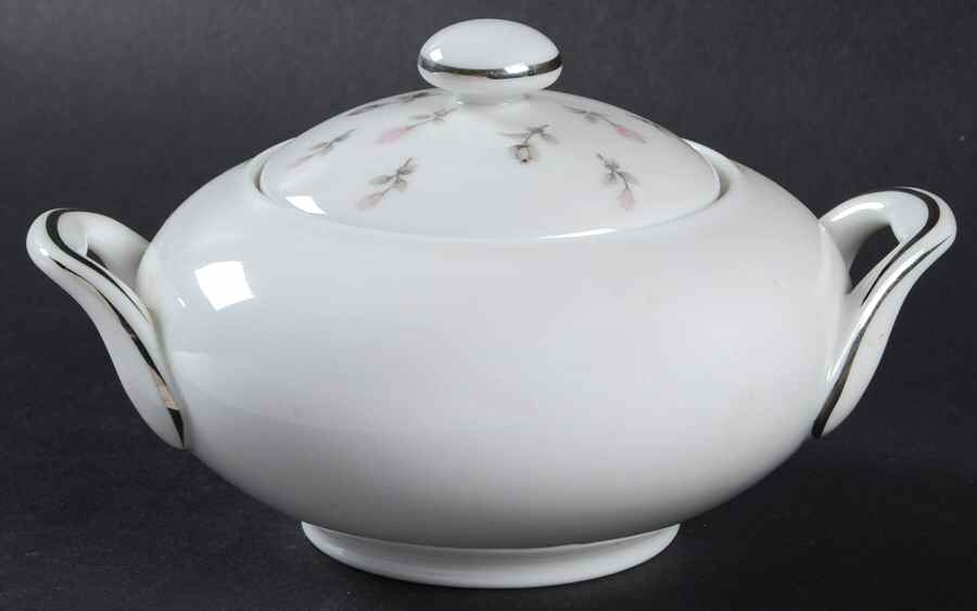 Boutonniere Mini Sugar Bowl & Lid by Sango-1
