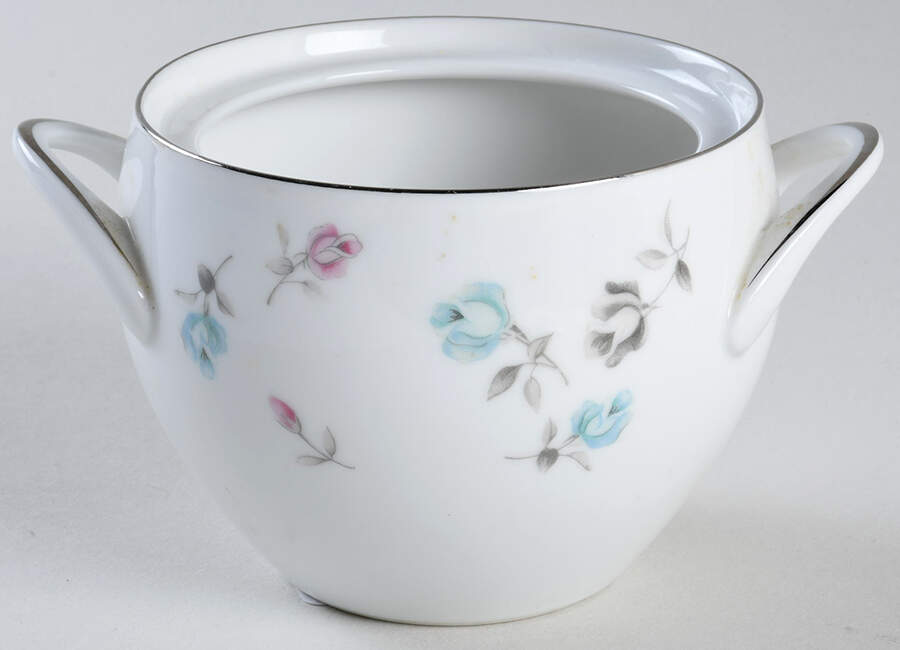 Bouquet Sugar Bowl No Lid by Sango-1