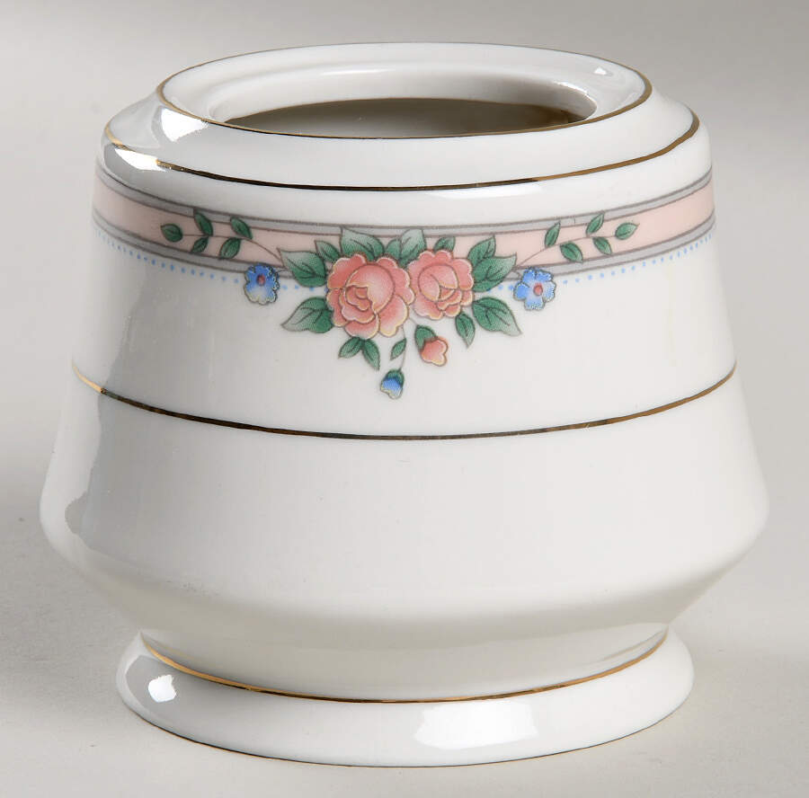 Bouquet Sugar Bowl No Lid by Sango-1