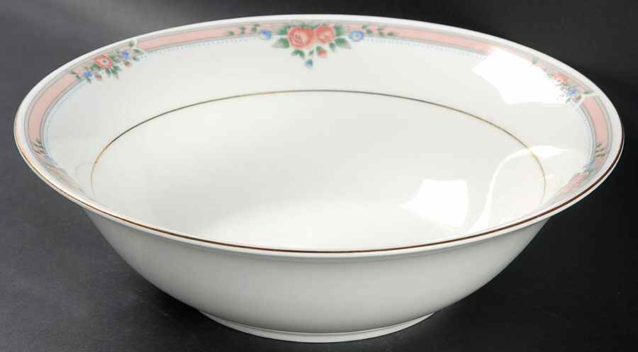 Bouquet 9" Round Vegetable Bowl by Sango-1