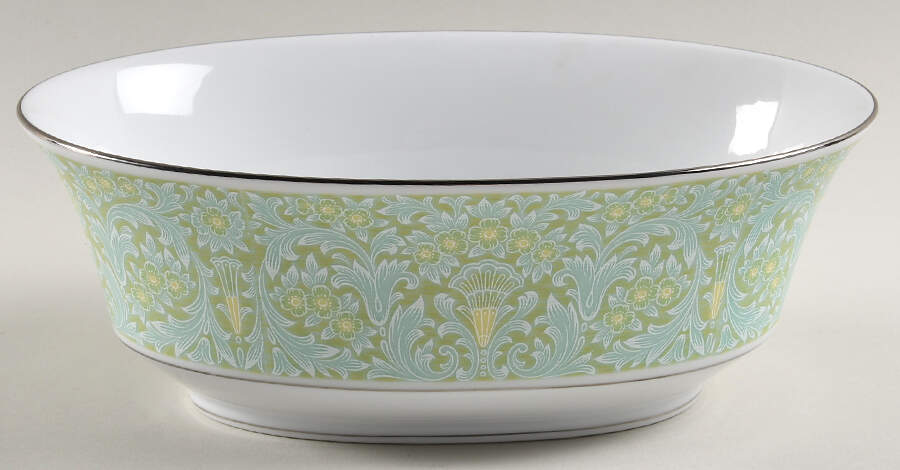 Boutique 9" Oval Vegetable Bowl by Sango-1