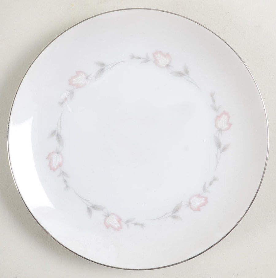Bridal Rose Bread & Butter Plate by Sango-1