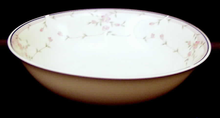 Bridal Rose 9" Round Vegetable Bowl by Sango-1