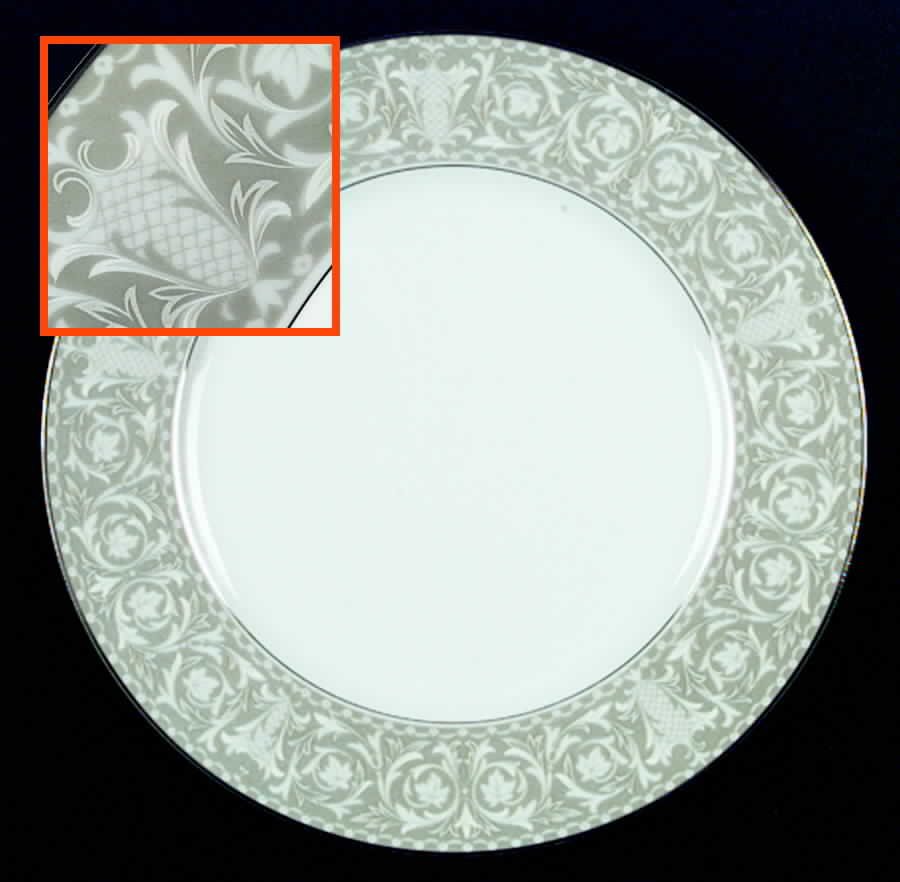 Buckingham Dinner Plate by Sango-1