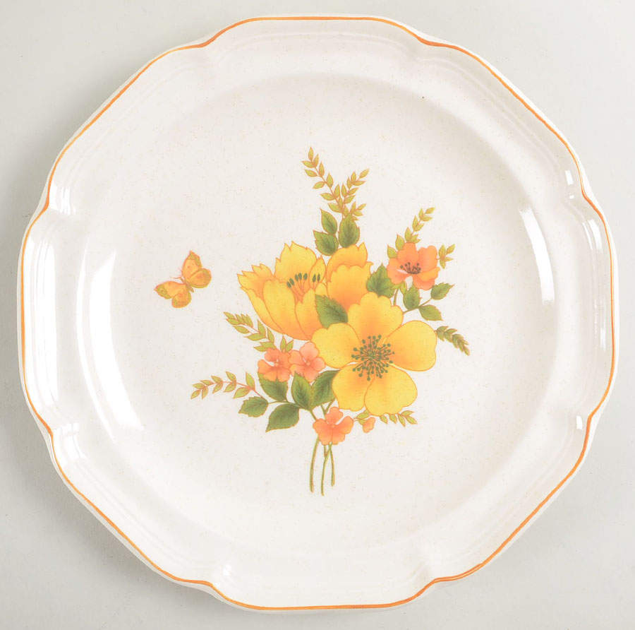 Butterfly Dinner Plate by Sango-1