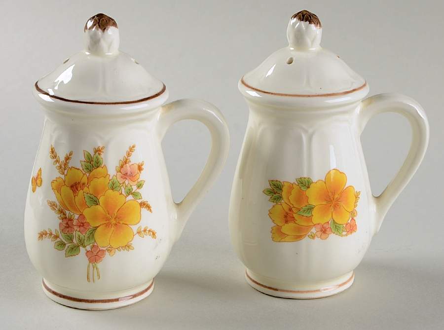 Butterfly II Salt & Pepper Set by Sango-1