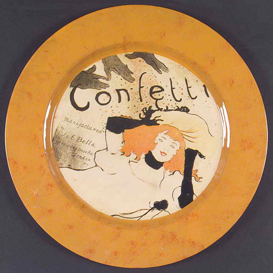 Cabaret Plastic Serving Tray 13" by Sango-1