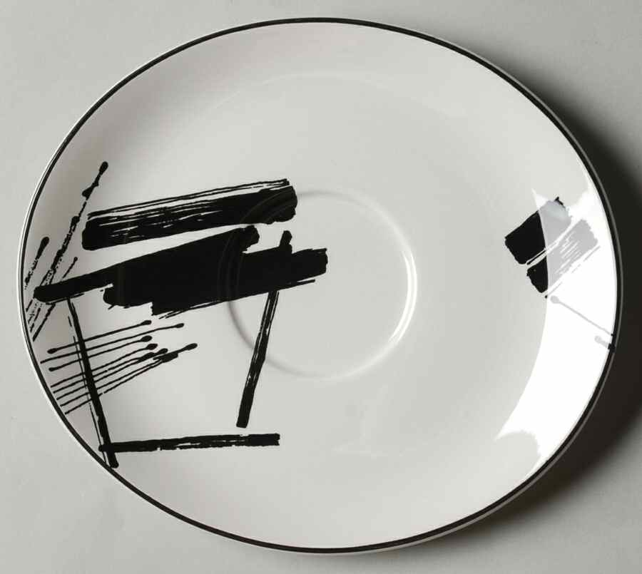 Calligraphy II Saucer by Sango-1