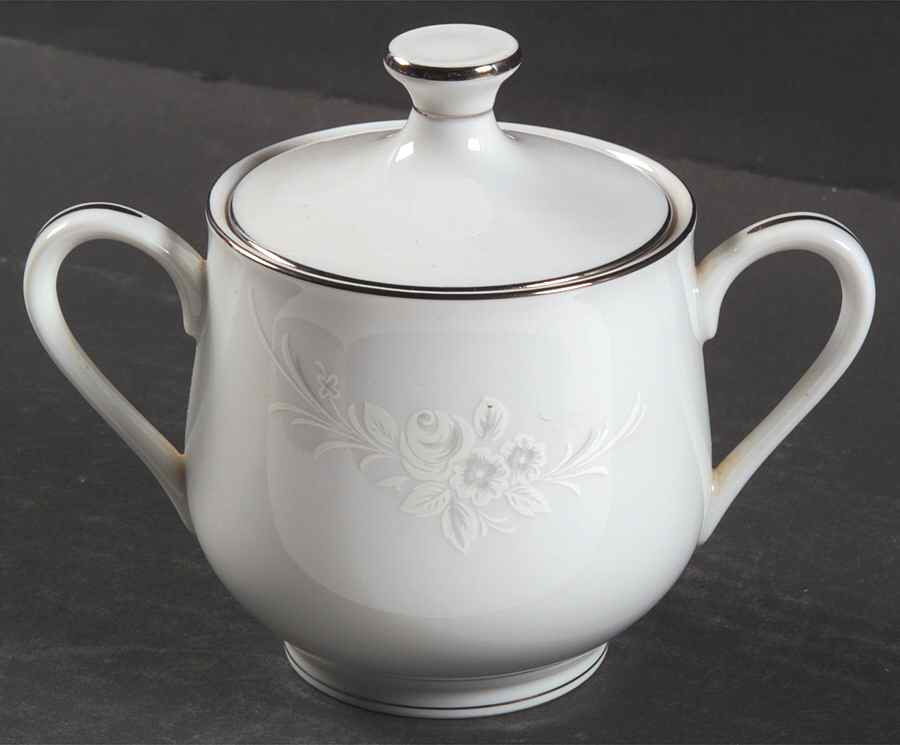 Cantata Sugar Bowl & Lid by Sango-1