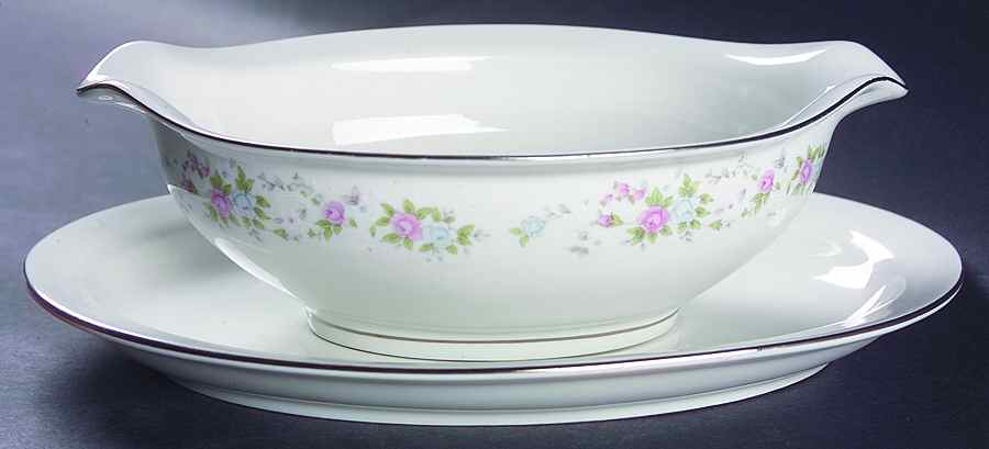 Cannes Gravy Boat & Underplate by Sango-1