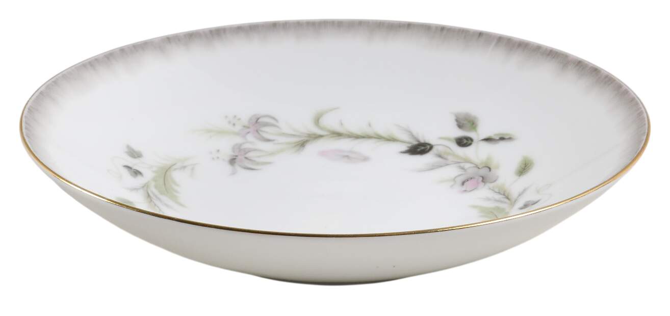 Canterbury (Gold Trim) Fruit/Dessert (Sauce) Bowl by Sango-1