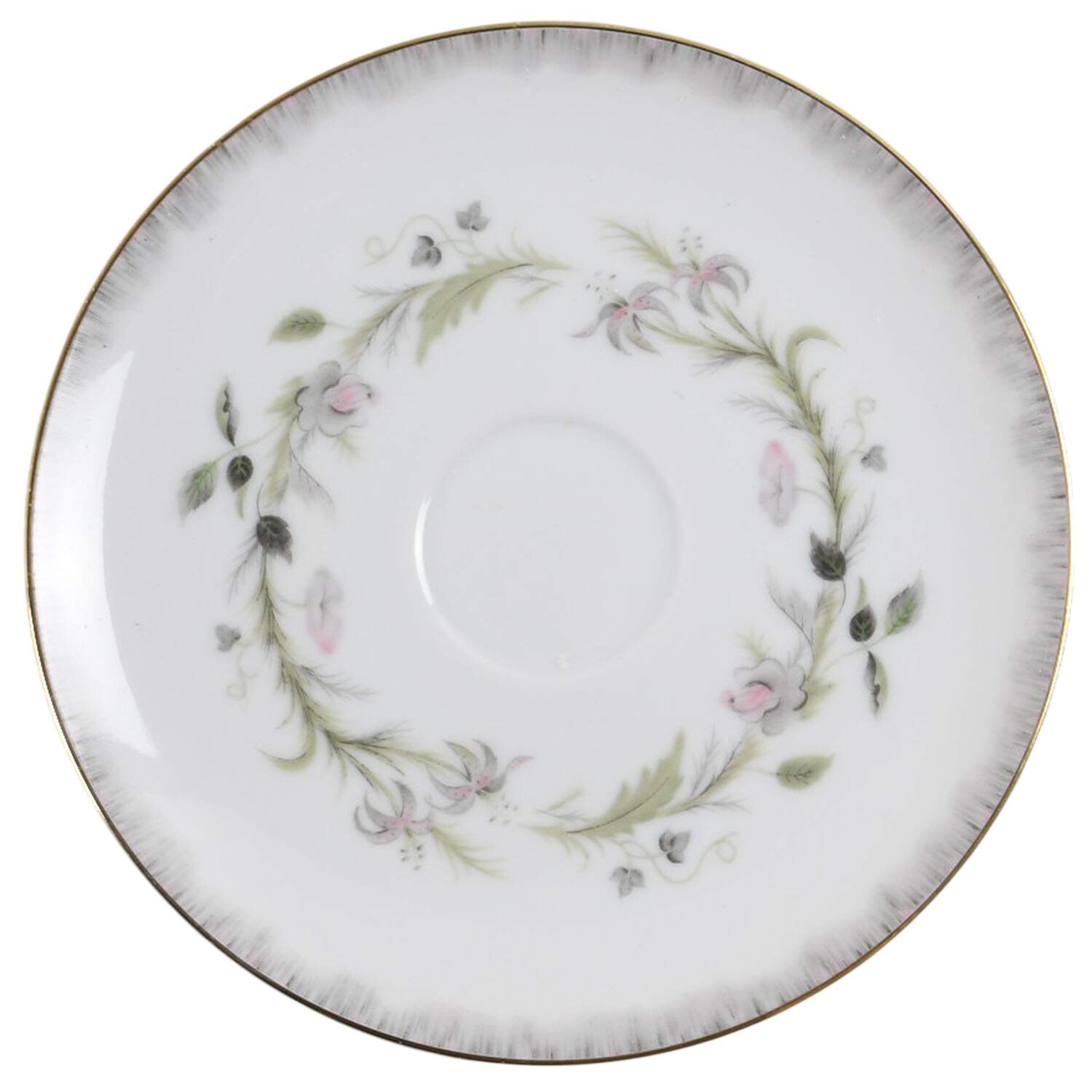 Canterbury (Gold Trim) Saucer by Sango-1