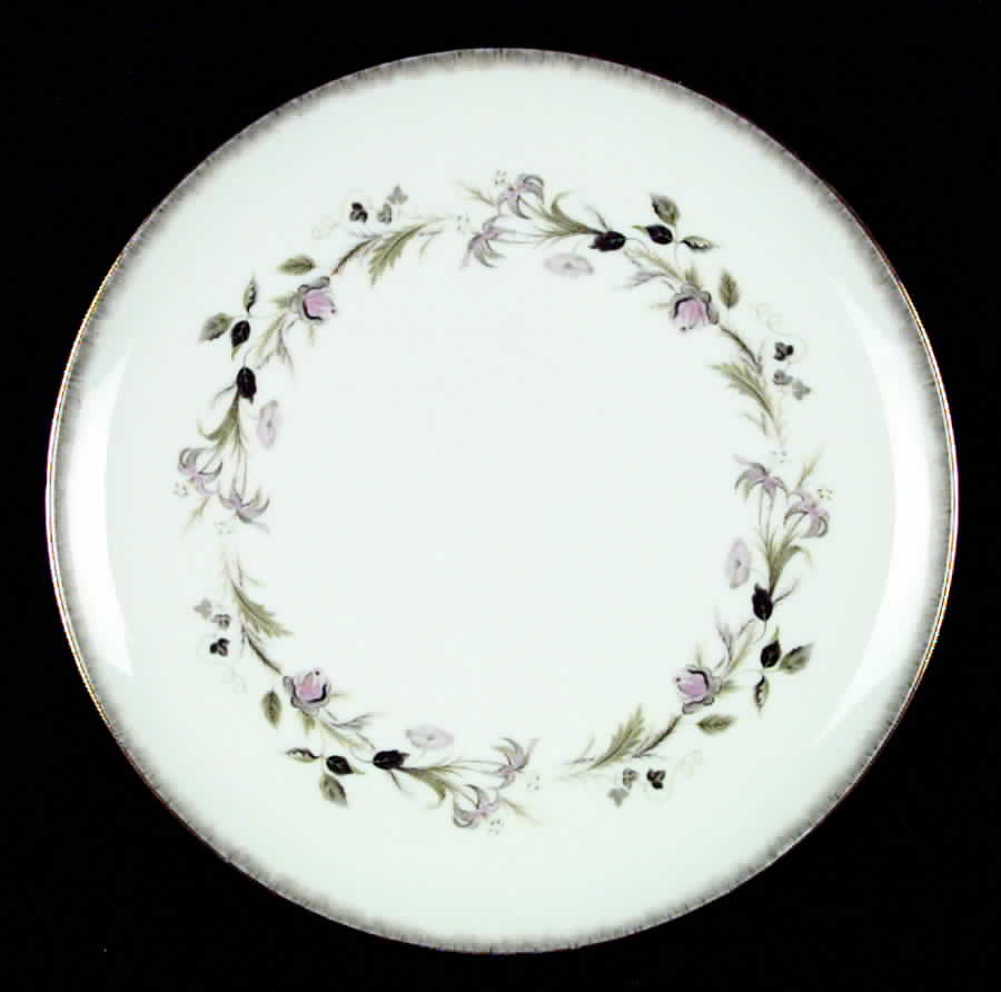 Canterbury (Gold Trim) Dinner Plate by Sango-1