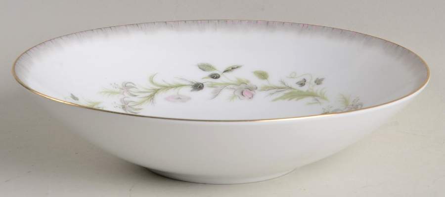 Canterbury (Gold Trim) Coupe Soup Bowl by Sango-1