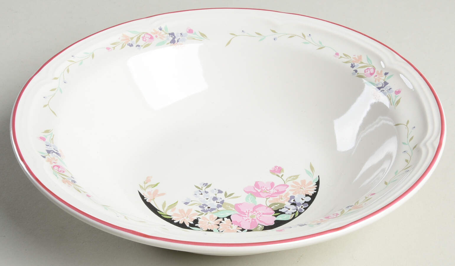 Canterbury Rim Cereal Bowl by Sango-1
