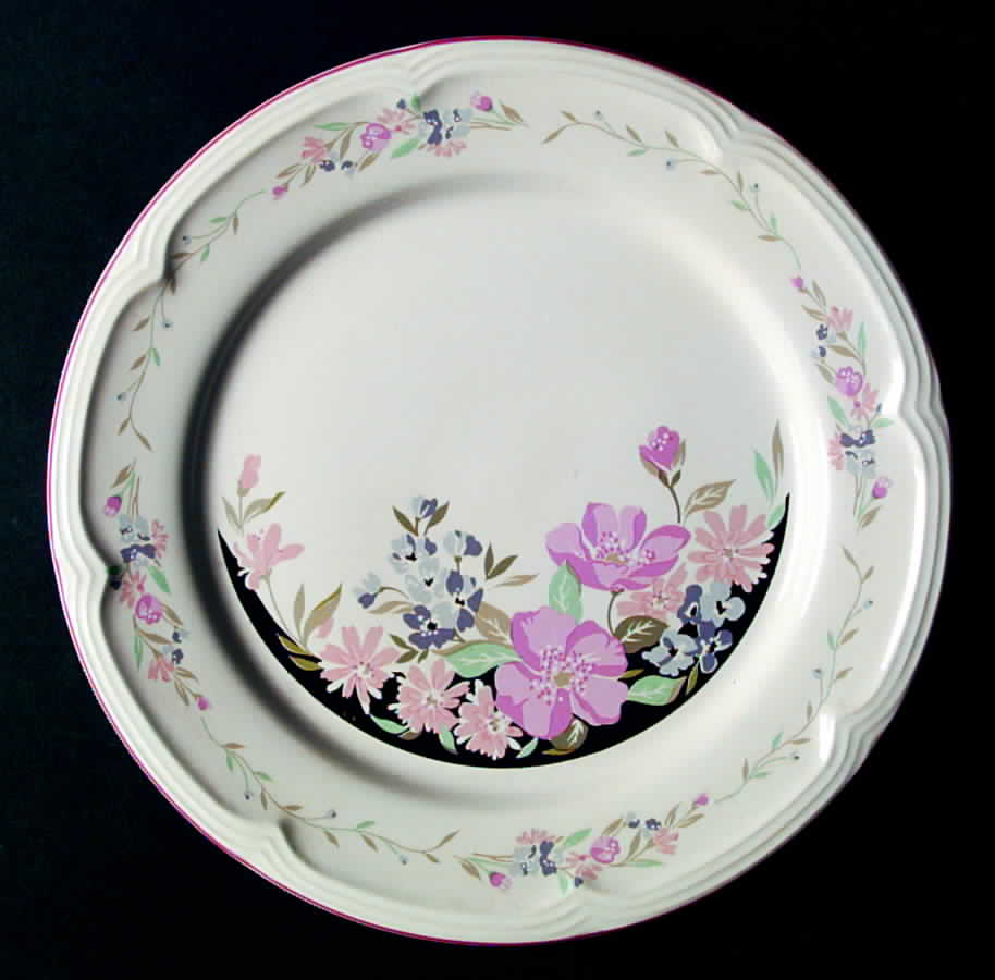 Canterbury Dinner Plate by Sango-1