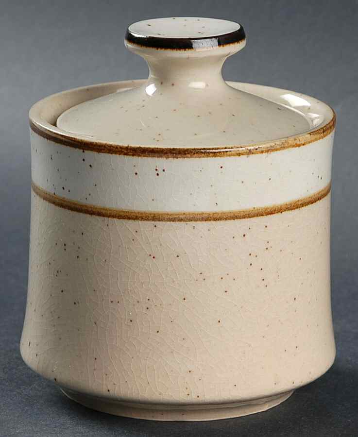 Capri Sugar Bowl & Lid by Sango-1