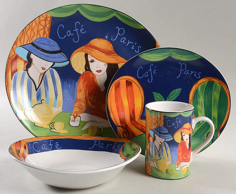 Cafe Paris 32 Piece Estate Set by Sango-1